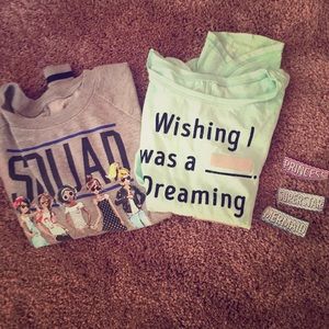 Two justice girls tops